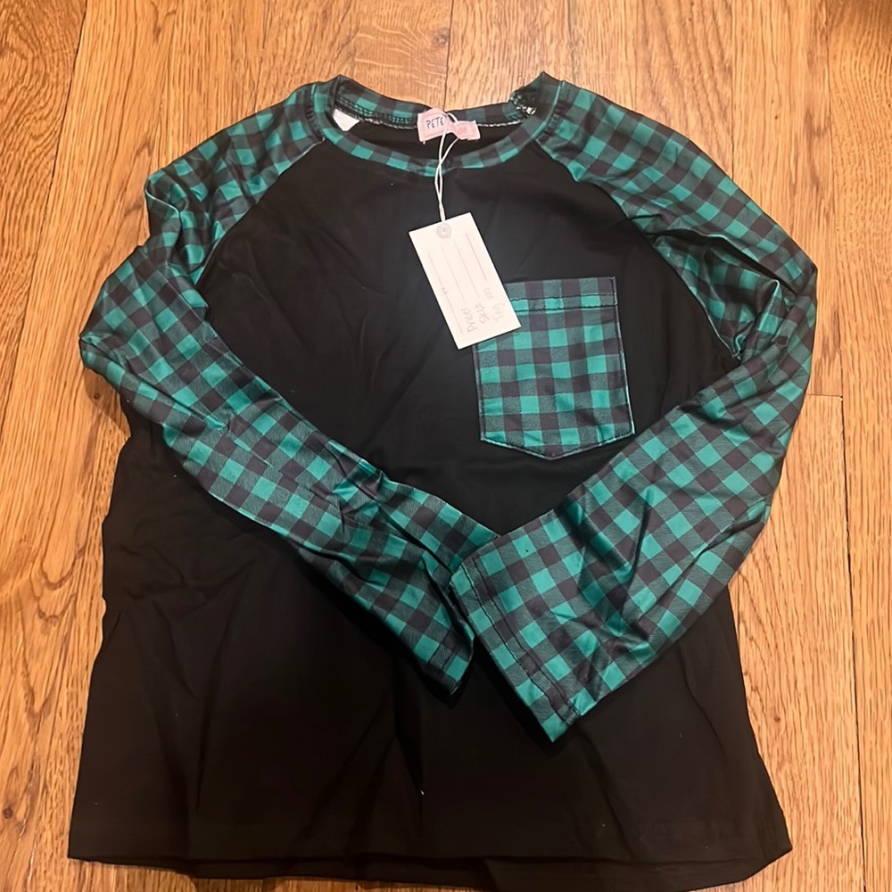 Pete & lucy boys pocket shirt